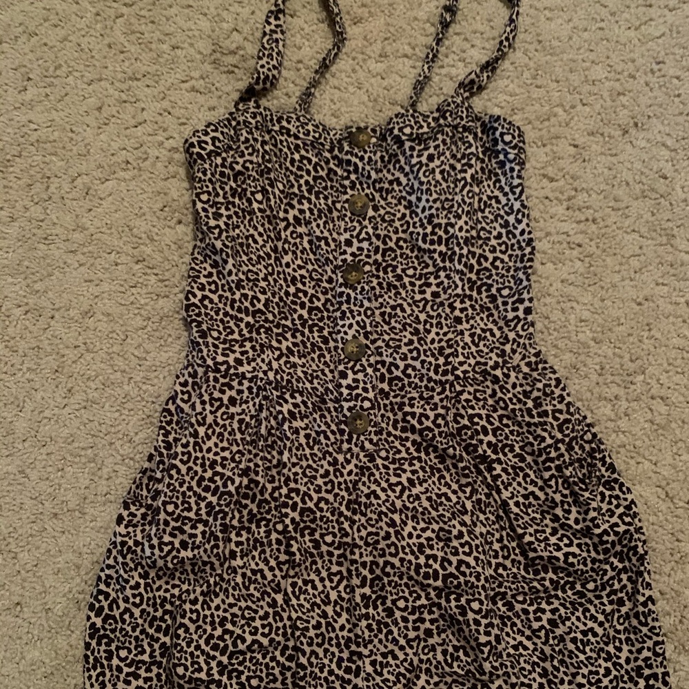 Hollister Button Down Romper